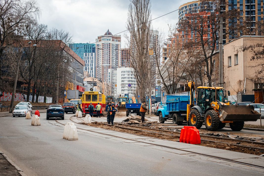 Ремонт вулиці Глибочицької. Фото: Управа КПТ