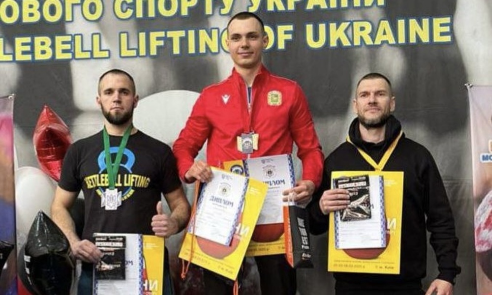 Переможці Чемпіонату України з гирьового спорту. Фото: Ірпінська міська рада