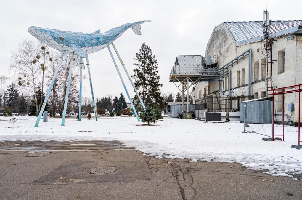 Скульптура кита на ВДНГ. Фото: The Villiage