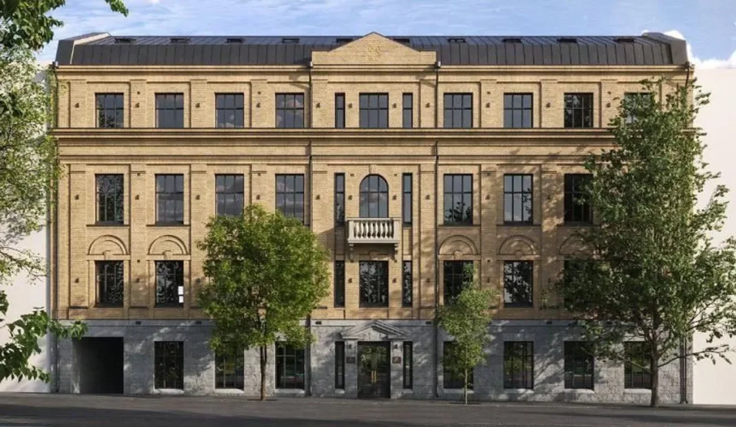 Проєкт реконструкції пам’ятки на Рейтарській, 37. Рендер: НЕСТ