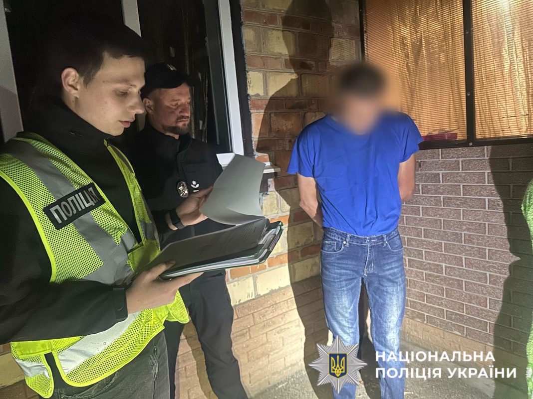 Водій таксі, який намагався викрасти 6-річну дівчинку. Фото: поліція Київщини