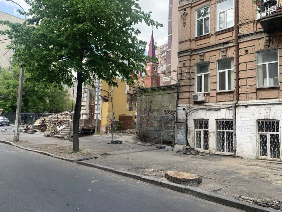 Здорові дерева зрубали. Фото: Дмитро Перов