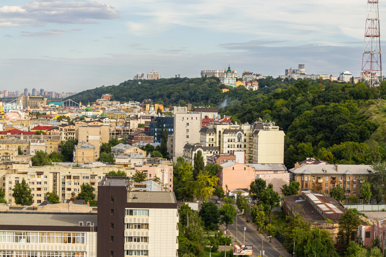 Київські пагорби, Київ