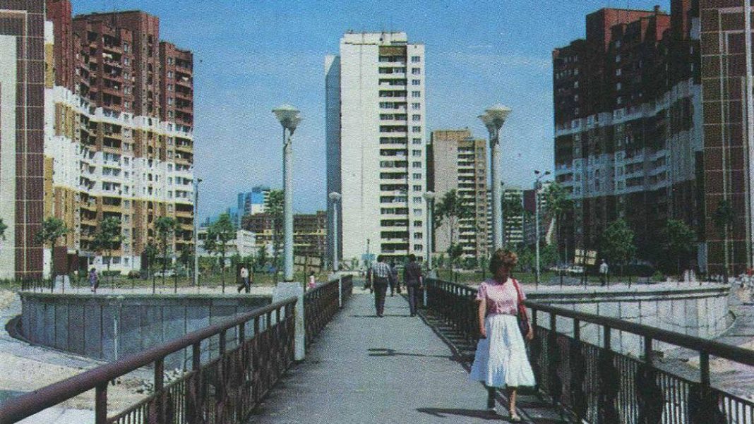 Троєщина у 1970-х роках. Фото: Київ, жива iсторiя