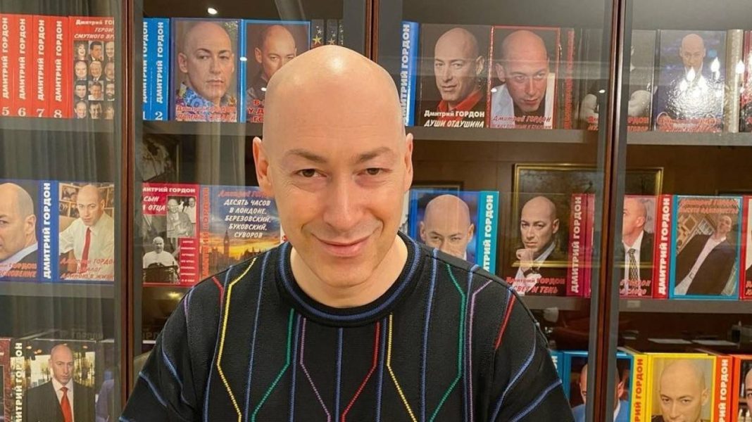 Дмитро Гордон. Фото: соцмережі