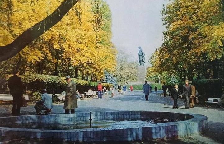 Осіння столиця у 1970-ті роки. Фото: 