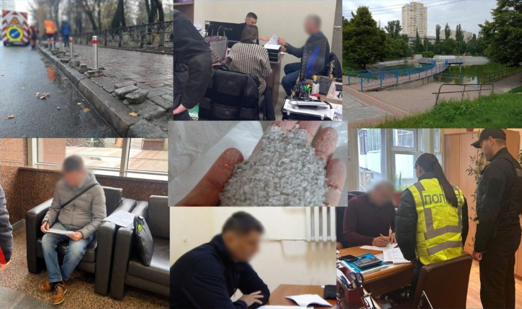 Правоохоронці оголошують підозри. Фото: прокуратура
