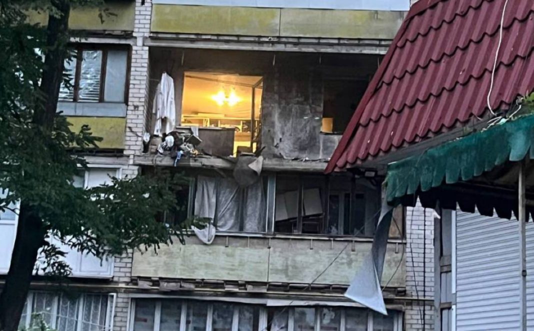 Вибух на Зодчих. Фото: соцмережі
