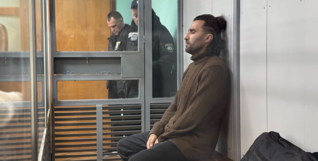 Олександр Хілик у суді. Фото: Суспільне