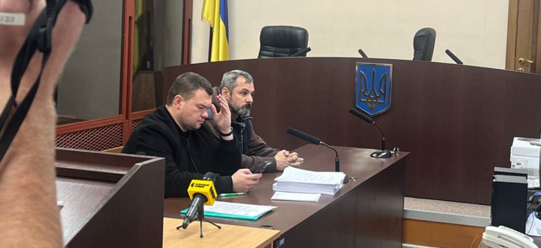 Андрій Білоус у суді. Фото: Слідство інфо