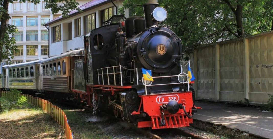 Дитяча залізниця. Фото: Суспільне