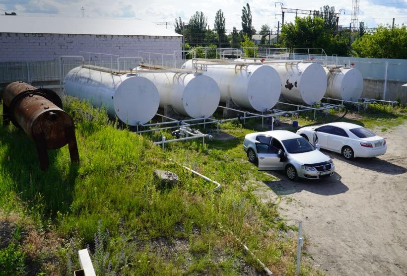 Незаконна нафтобаза. Фото: БЕБ