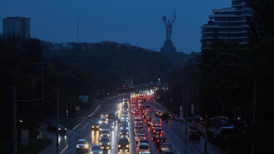 Київ без світла. Фото: Суспільне
