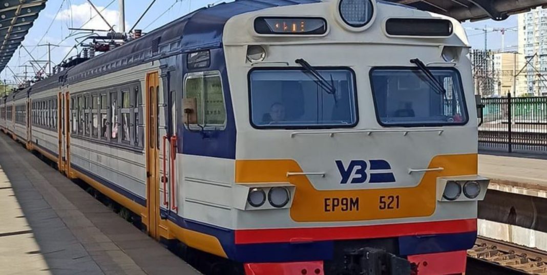 Міська електричка. Фото: Kyiv City Express