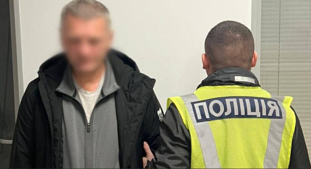 Підозрюваний. Фото: поліція