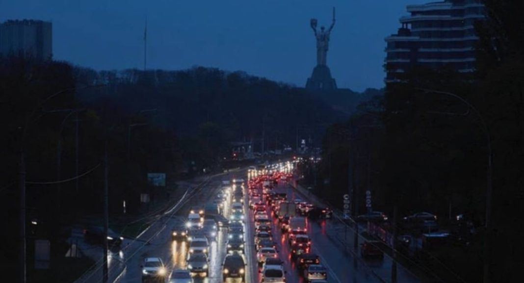 Блекаут у Києві. Фото: Getty Images