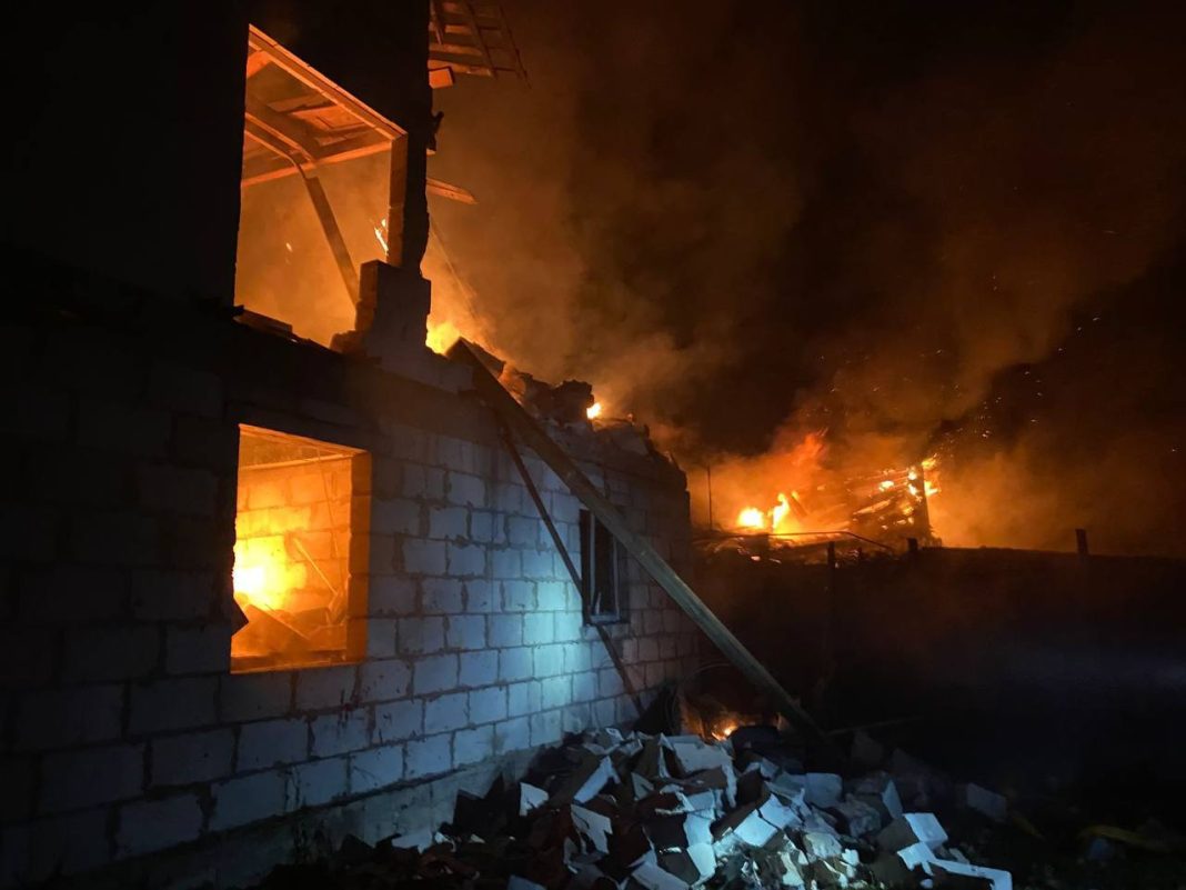 Наслідки атаки по Київщині. Фото: Микола Калашник