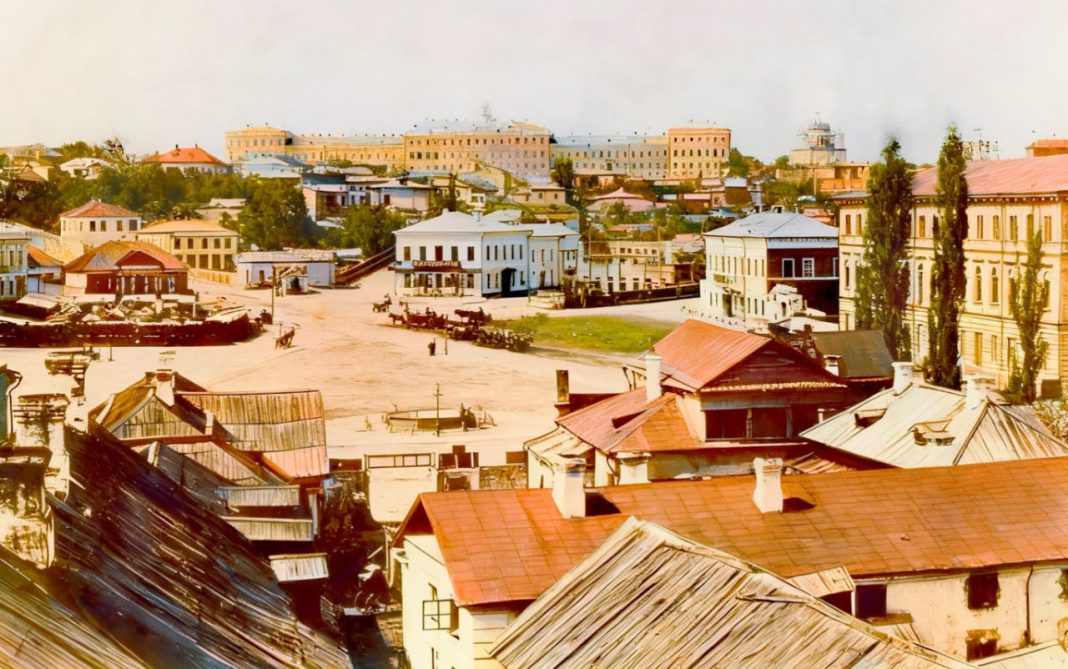 Майдан Незалежності у 1850-1870-х роках. Фото: «Спрага»: в Києві цікаво