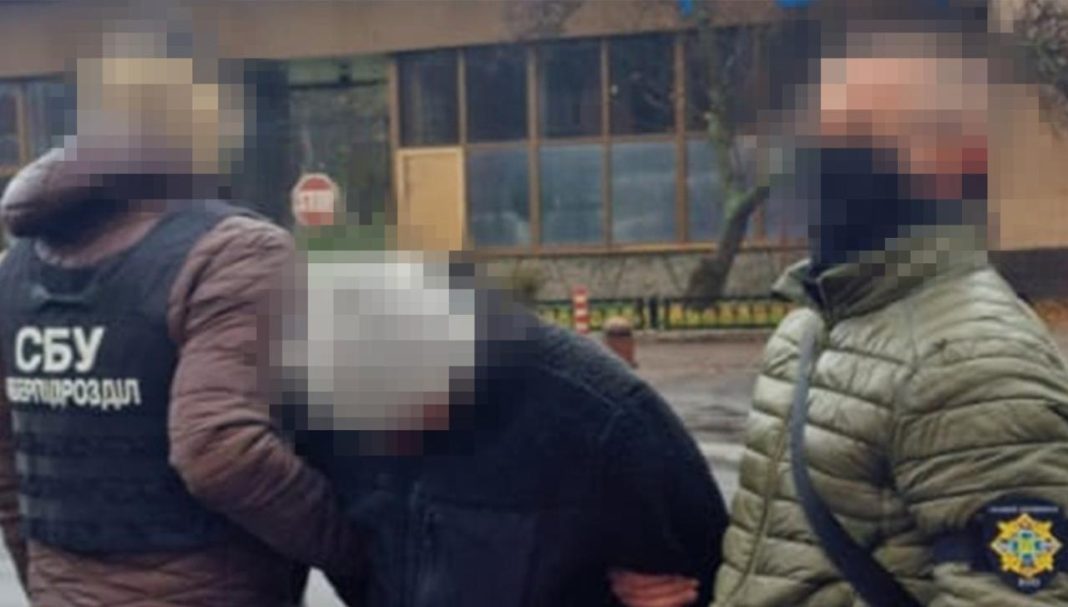 Затриманий чоловік. Фото: СБУ