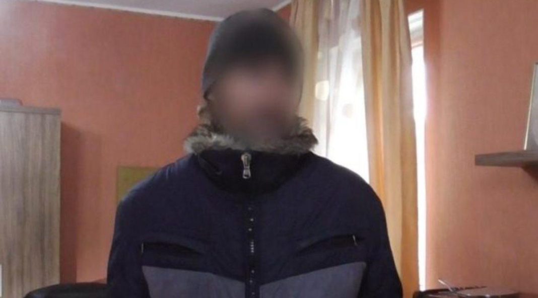 Підозрюваний чоловік. Фото: Поліція Київської області