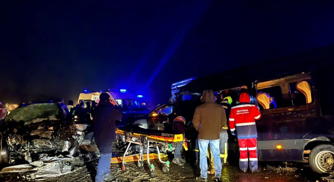 ДТП біля Іванкова. Фото: поліція Київської області