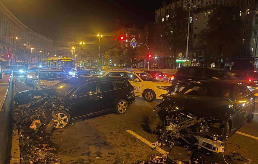 Наслідки ДТП. Фото: Нацполіція