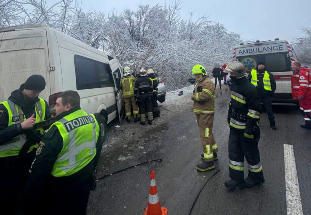 ДТП на Київщині. Фото: поліція Київської області