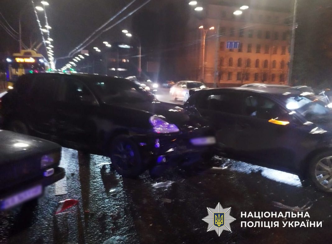 ДТП у Києві. Фото: ГУ Нацполіції Києва