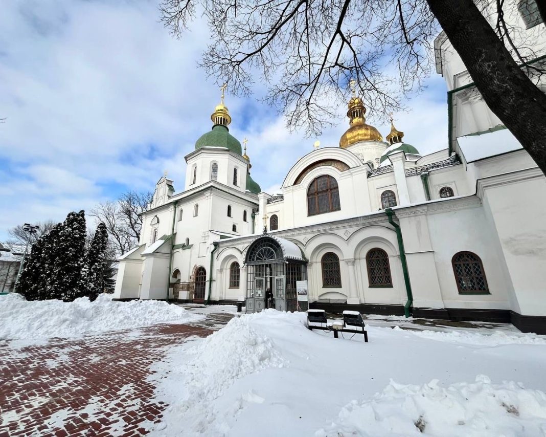 Територія Софії Київської. Фото: КМДА