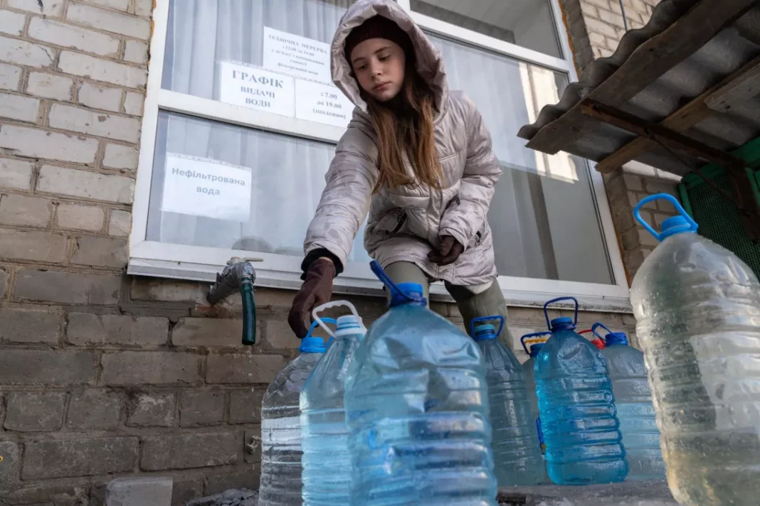 Запаси води. Фото: unicef