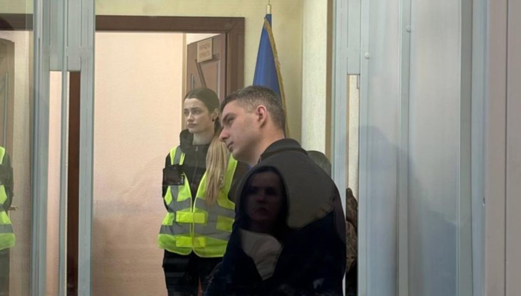 Засуджений до довічного ув'язнення за вбивство Максима Матерухіна на станції фунікулера Артем Косов. Фото: Суспільне Новини/Ліля Гончарук