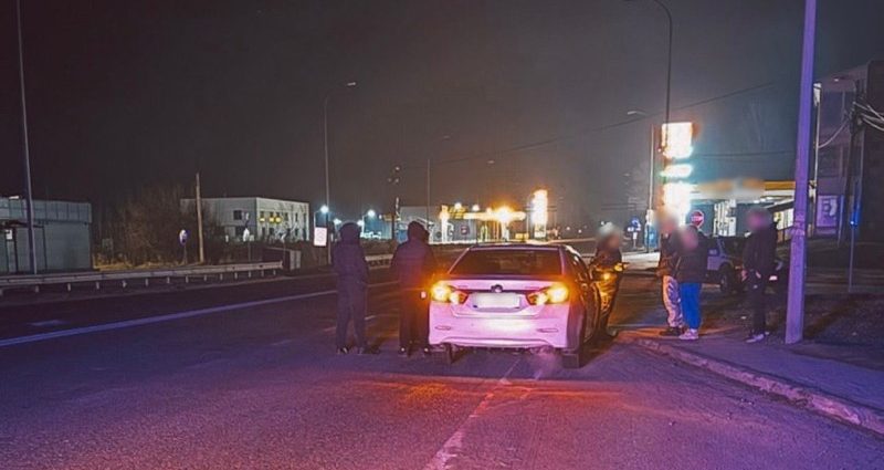 ДТП у селищі Немішаєве. Фото: поліція Київщини