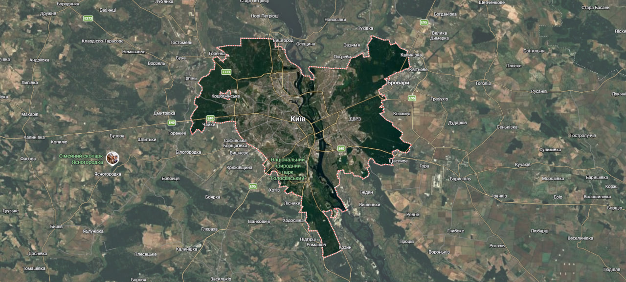 Карта Києва, Київ карта