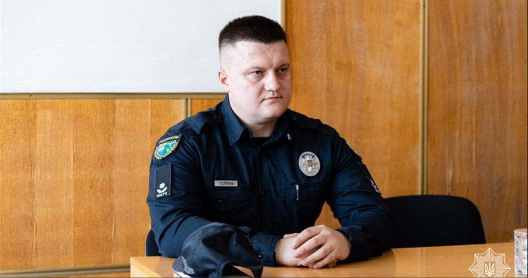 Керівник патрульної поліції Києва Єгор Голубов. Фото: Патрульна поліція Києва