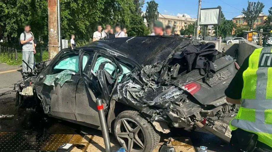 Смертельна ДТП в Києві. Фото: поліція