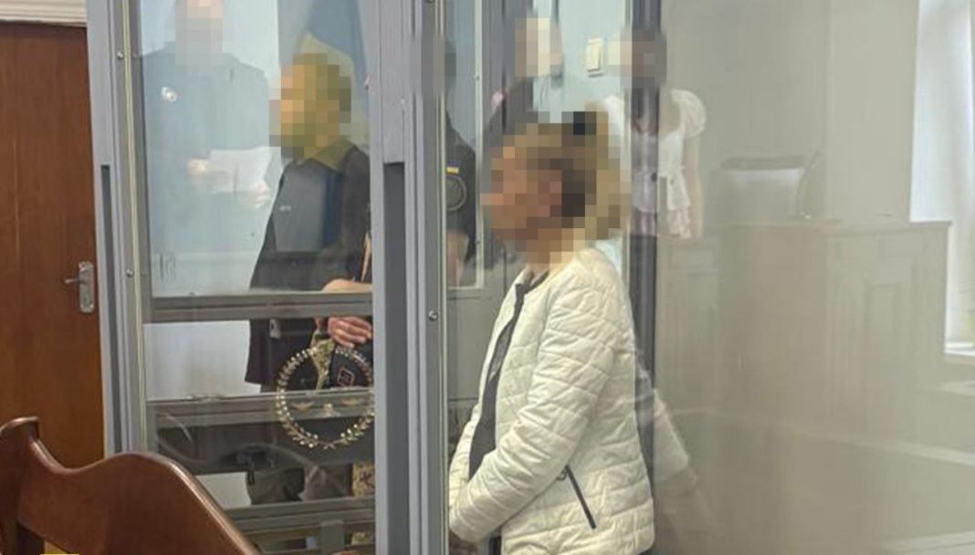 Одна з затриманих жінок. Фото: СБУ