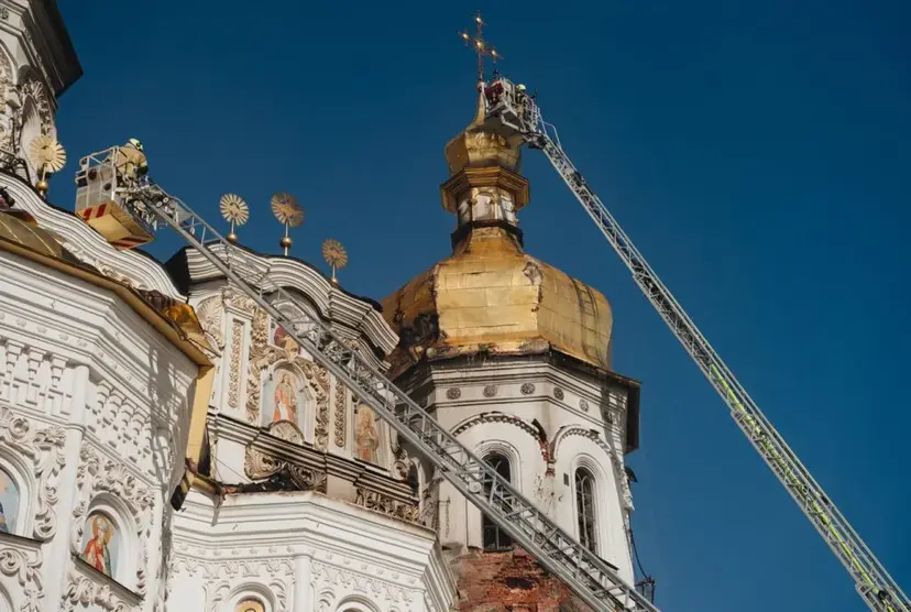 Успенський собор. Фото: ДСНС