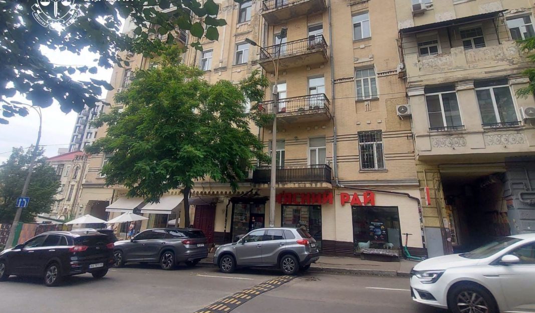 Будинку по вулиці Олеся Гончара, 32-А. Фото: Київська міська прокуратура
