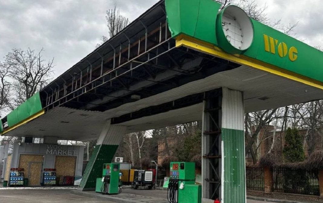 Ворожий обстріл по складах WOG