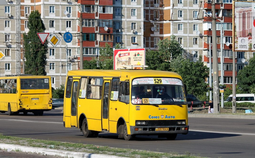 Зміни в русі транспорту