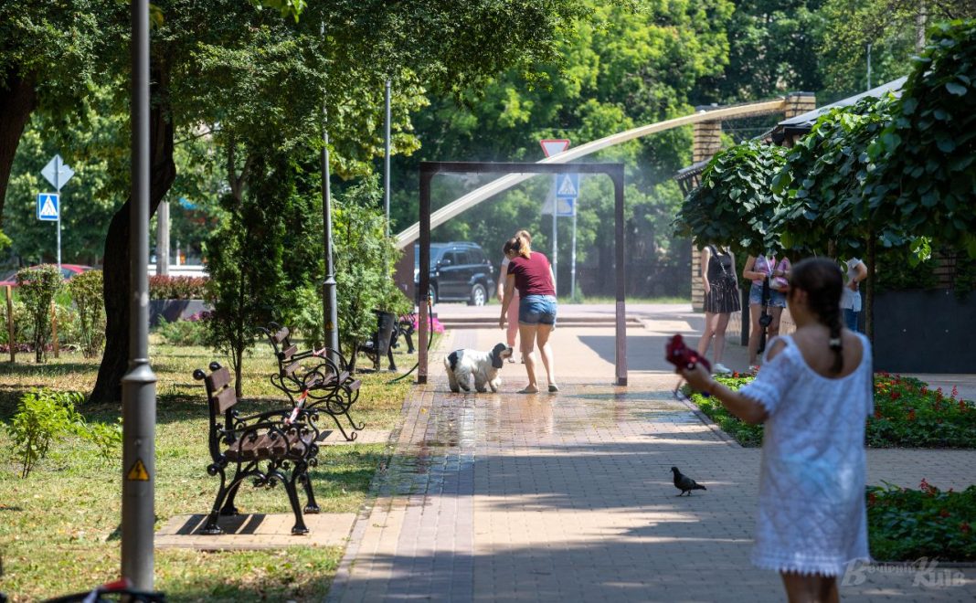 Спека в Києві. Фото: Вечірній Київ