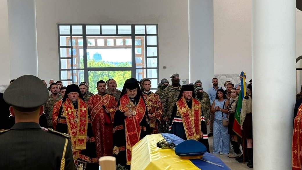 Парастас за першим головою ОУН, полковником Євгеном Коновальцем. Фото: Суспільне Новини/Станіслав Свирид