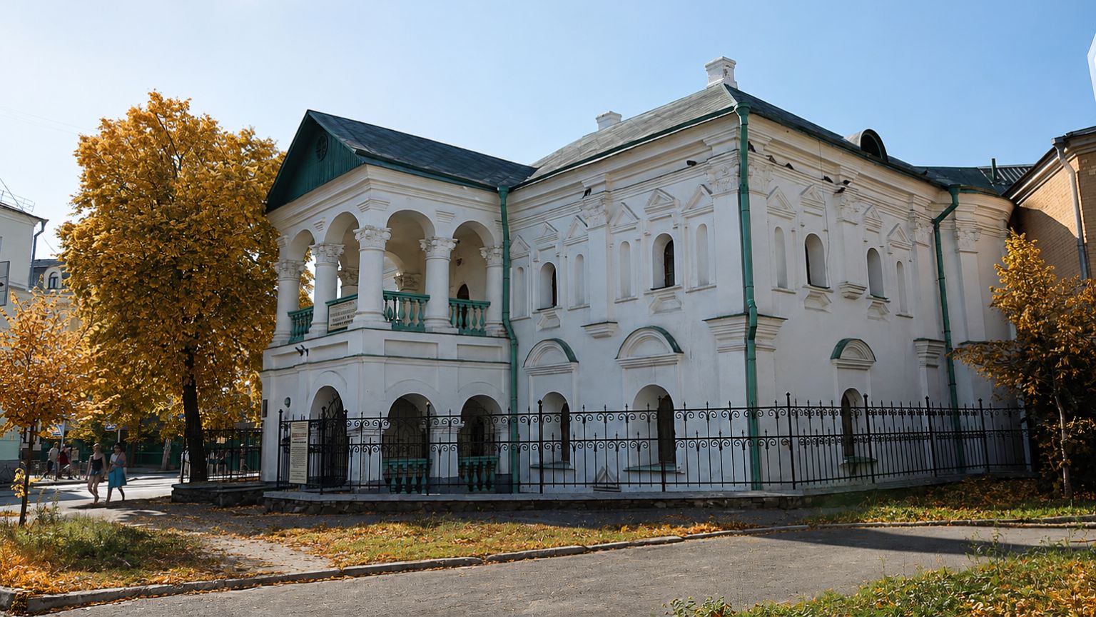 Кам'яниця київського війта Яна Биковського (або просто Кам'яниця Биковського). Стилізовано за допомогою ШІ