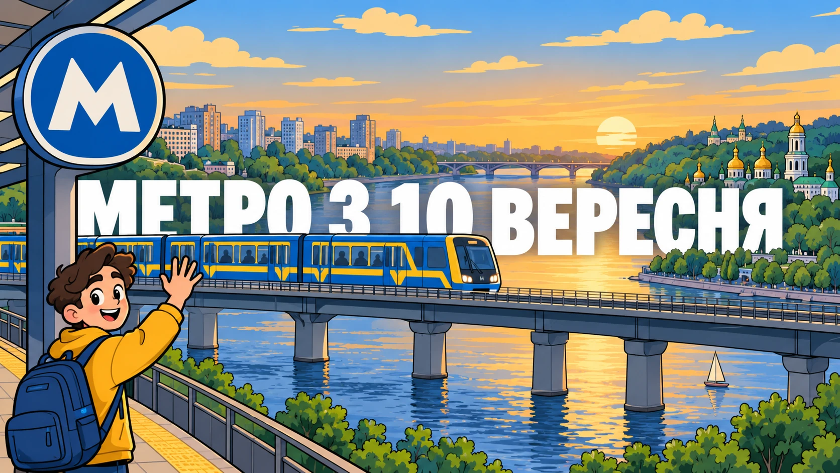 Як працює метро Києва з 10 вересня за жовтої та червоної тривоги