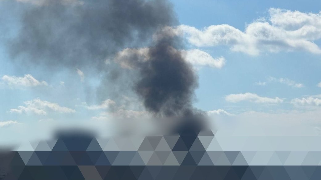 Дим після російської атаки по Києву 2 вересня. Фото: Суспільне Новини/Ярослав Прищепа